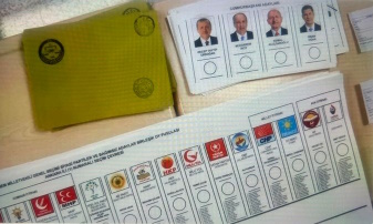 Erdoğan ahead in 1st round of Turkey’s presidential elections