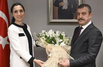 Hafize Gaye Erkan replaces Şahap Kavcıoğlu as governor of Turkish Central Bank