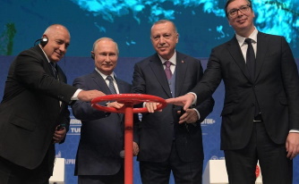 Opening of TurkStream gas pipeline inaugurated in Istanbul Opening of TurkStream gas pipeline inaugurated in Istanbul