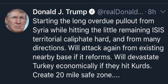 Trump threatens to “devastate Turkey economically” Trump threatens to “devastate Turkey economically”